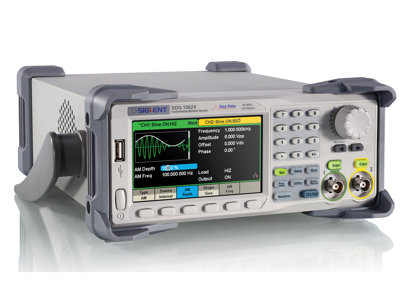 SDG1000X Series — Dual-channel Function / Arbitrary Waveform